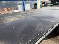 &nbsp;APPROX. 16ft x 8ft TWIN AXLE FLAT BED TIPPING TRAILER - 6