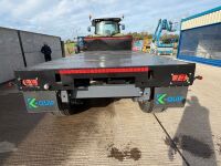 &nbsp;APPROX. 16ft x 8ft TWIN AXLE FLAT BED TIPPING TRAILER - 11