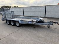 IFOR WILLIAMS 14ft 3500KGS TRI AXLE PLANT TRAILER