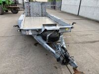 IFOR WILLIAMS 14ft 3500KGS TRI AXLE PLANT TRAILER - 2