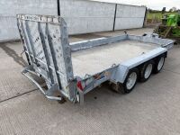 IFOR WILLIAMS 14ft 3500KGS TRI AXLE PLANT TRAILER - 11