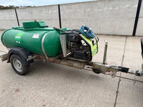 TRAILER ENGINEERING SINGLE AXLE FAST TOW POWER WASHER