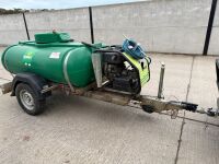 TRAILER ENGINEERING SINGLE AXLE FAST TOW POWER WASHER