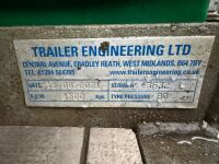 TRAILER ENGINEERING SINGLE AXLE FAST TOW POWER WASHER - 15