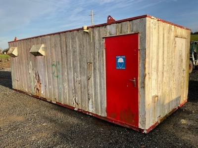 APPROX. 24ft x 12ft ANTI VANDAL TOILET BLOCK