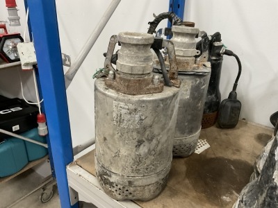 3No. SUBMERSIBLE PUMPS