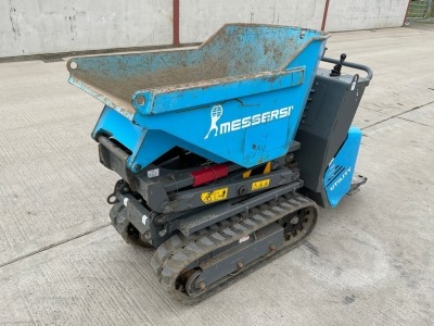 MESSERSI TC50D 500KG DIESEL TRACKED WALK BEHIND DUMPER