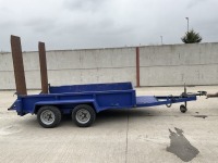 APPROX 10x6 TWIN AXLE PLANT TRAILER - 13