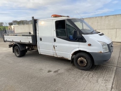 FORD TRANSIT 350 2.4 TDCI 140 RWD DOUBLE CAB DROPSIDE PICK UP 