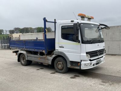 MERCEDES ATEGO 818 7.5 TON DROPSIDE TIPPER