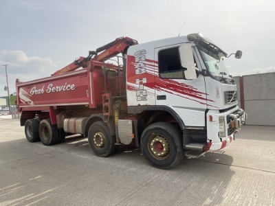 VOLVO FM400 32 TON 8x4 TIPPING GRAB LORRY 
