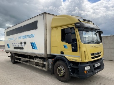IVECO EUROCARGO 180E25EEV 18 TON 26FT AUTOMATIC BOX LORRY