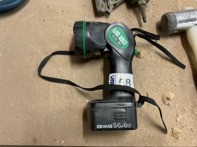 HITACHI 14.4v CORDLESS TORCH