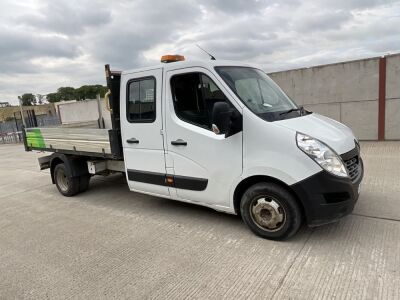 RENAULT MASTER LL35 2.3 DCI BUSINESS 125 LWB CREW CAB TIPPER