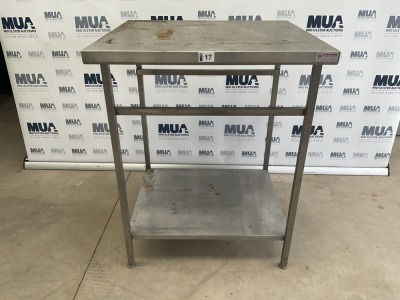 TALL STAINLESS STEEL STAND