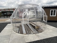 APPROX 12ft TRANSPARENT GARDEN DOME/IGLOO - 5