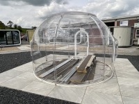 APPROX 12ft TRANSPARENT GARDEN DOME/IGLOO - 6