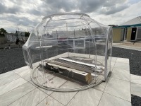 APPROX 12ft TRANSPARENT GARDEN DOME/IGLOO - 9