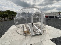 APPROX 12ft TRANSPARENT GARDEN DOME/IGLOO - 10