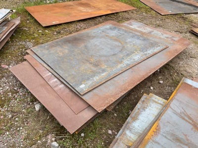 APPROX. 10No. ASSORTED METAL SHEETS