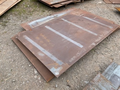 APPROX. 7No. ASSORTED METAL SHEETS