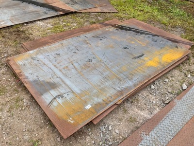 APPROX. 6No. SHEETS OF ASSORTED METAL PLATE