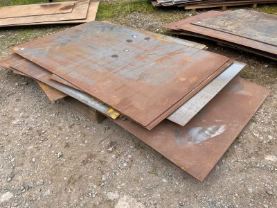 APPROX. 10No. ASSORTED METAL SHEETS