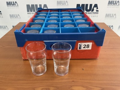 APPROX. 120No. UNUSED ARCOROC NONIC HALF PINT GLASSES