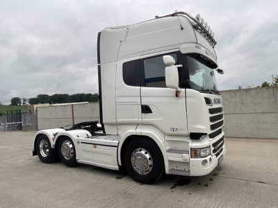 SCANIA R580 V8 EURO 6 STREAMLINE 6x2 TRACTOR UNIT
