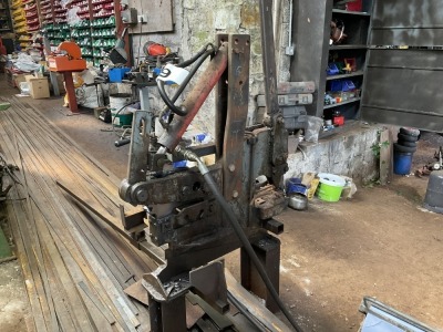 MUBEA HYDRAULIC IRON WORKER