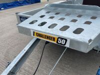 UNUSED INDESPENSION CHALLENGER 50 10x5 3500KGS TWIN AXLE BEAVERTAIL PLANT TRAILER - 5