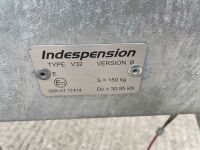 UNUSED INDESPENSION CHALLENGER 50 10x5 3500KGS TWIN AXLE BEAVERTAIL PLANT TRAILER - 18